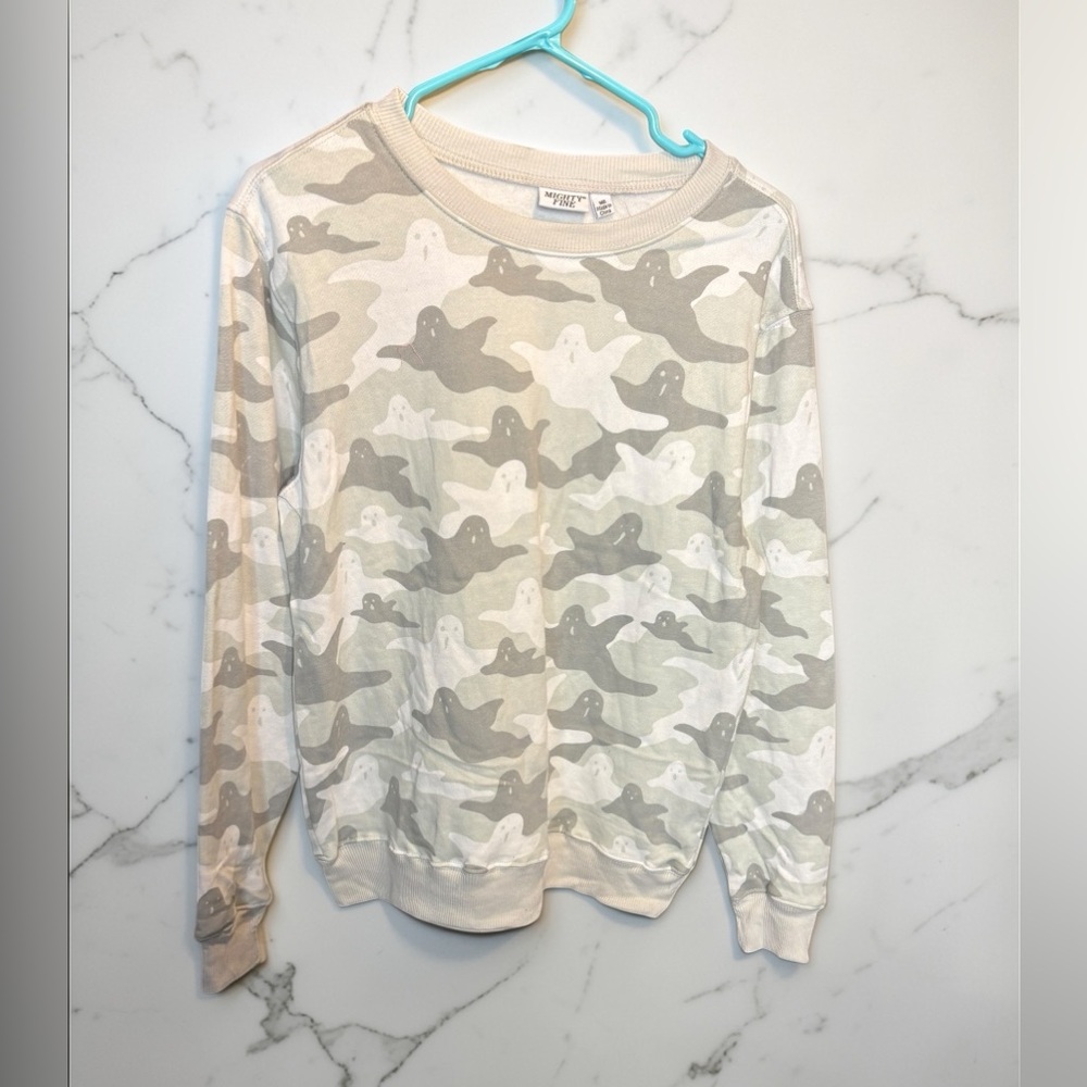 Mighty Fine Ghost Camouflage Sweatshirt